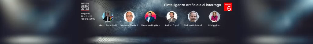 PANEL 6 – L’intelligenza artificiale ci interroga